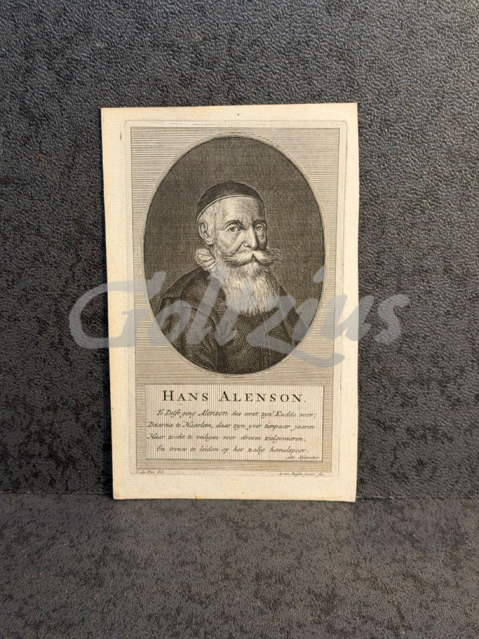 Portrait of Hans Alenson